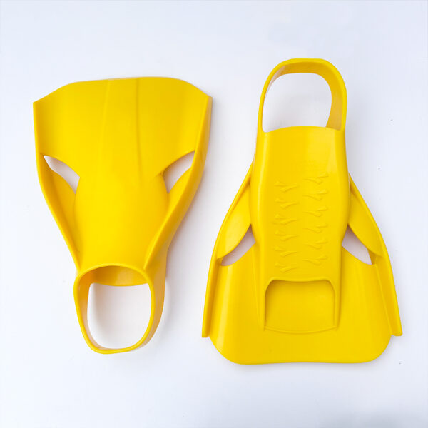 Edge Swim Fins for Women & Men - 100% Silicone Training Fins - Build Leg Strength & Endurance
