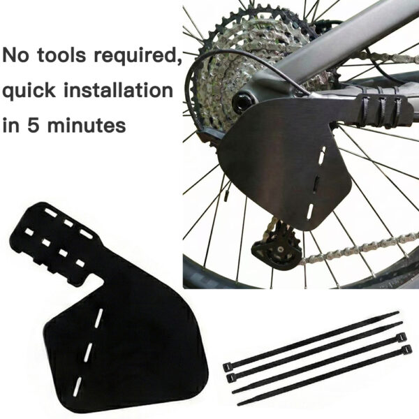 ACTO 5  Universal MTB Rear Derailleur Guard Anti-collision Plastic Protector for E-bike Road Bike Lightweight