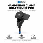 Quad Lock Motorcycle Phone Mount Brake Clutch Brake Reservoir Handlebar Clamp Bolt Mount PRO - Image 5